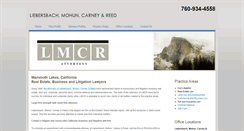 Desktop Screenshot of mammothlaw.com